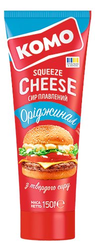 Плавлений сир у тюбіку